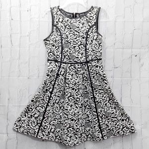 Nicole by Nicole miller black and white dress